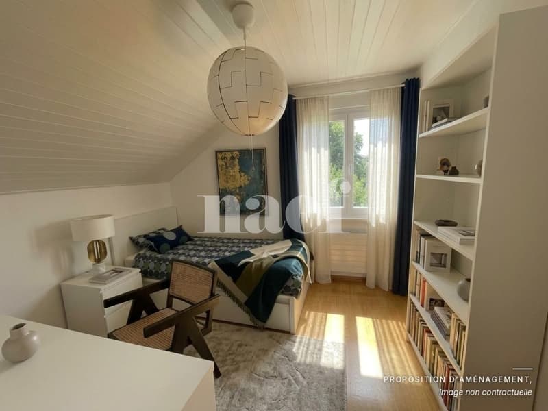 Belle villa individuelle entièrement rénovée de 5.5 pièces avec grand jardin (7)