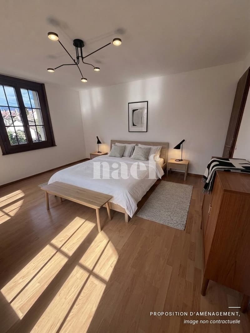 Appartement de 4 pièces au 1er étages avec balcons échappée sur le lac (4)