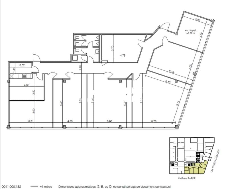 Surface area of 283 m² in the Vernier industrial zone (4)