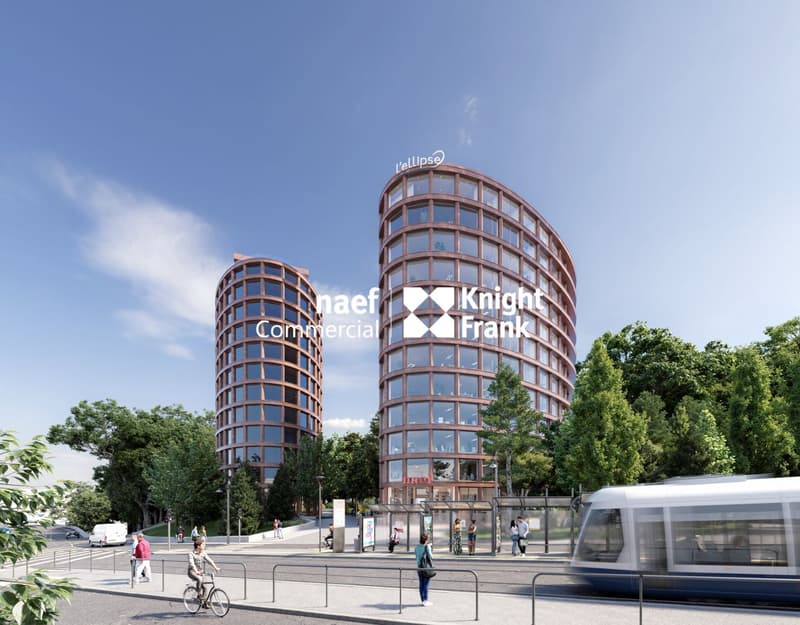 Lancy - Dernier bureau disponible de 165 m² env. avec vue dégagée (2)