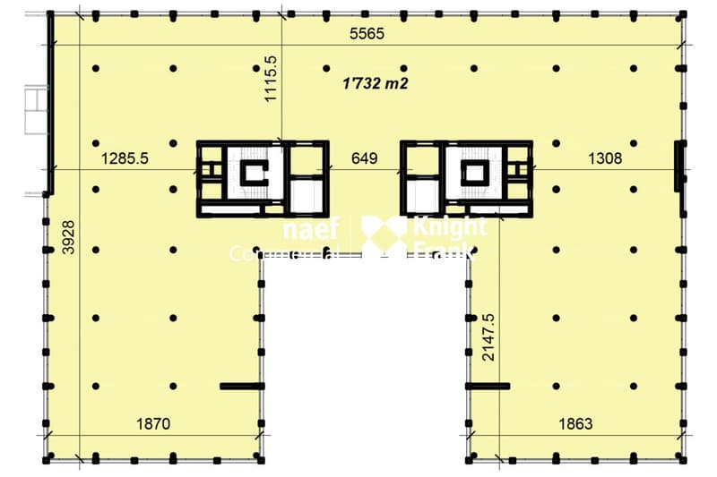 Nuovo progetto: uffici di ca. 1489 m² (3)