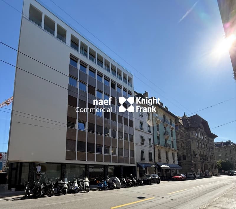 Eaux-Vives: Büros ca. 241m2 zur Miete (1)