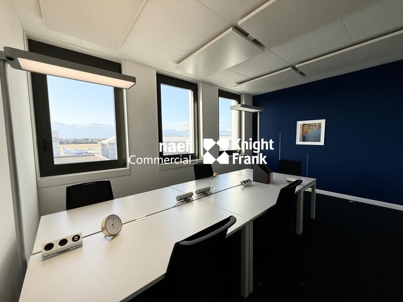 Superbes bureaux aménagés de 400m2  Vue Mont-Blanc  Proche Aéroport (7)