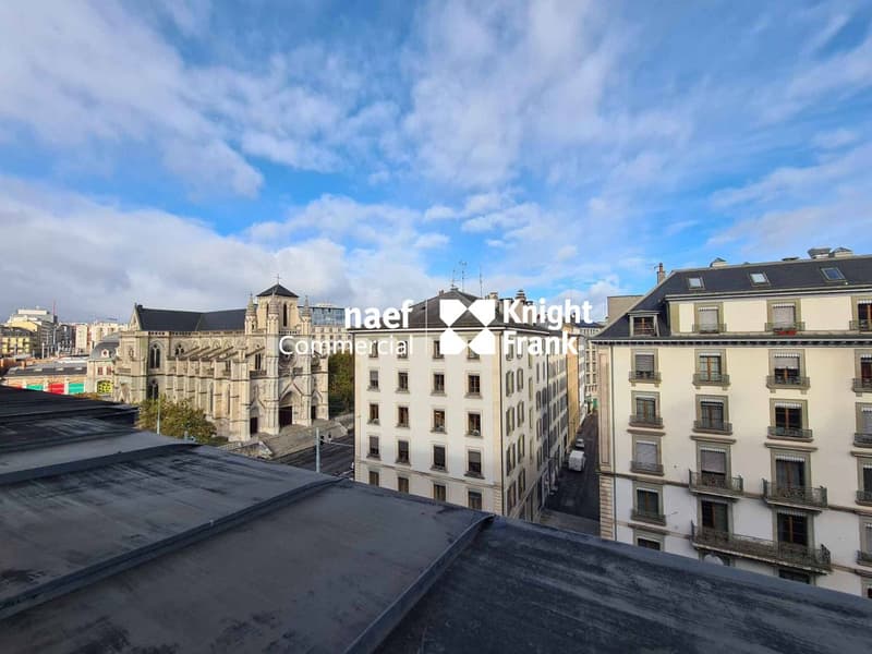 Chantepoulet - Bureau de 266m² aux derniers étages (9)