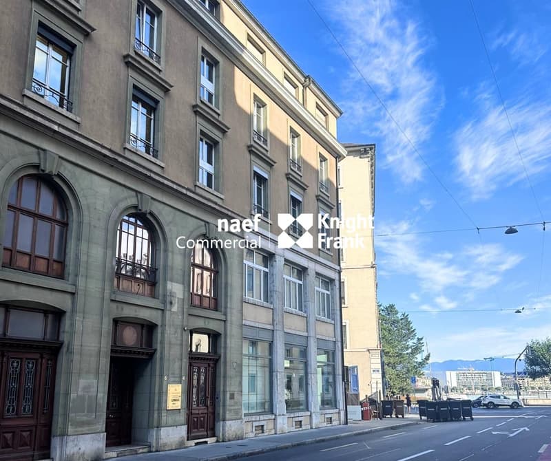Eaux-Vives - Bureau de 244 m² à côté du lac (1)