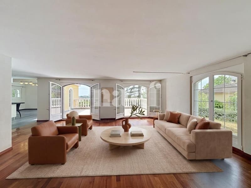 Magnifique villa familiale avec jardin, terrasses et garage double (3)