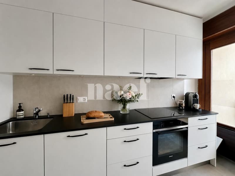 CHAMPEL - Completamente rinnovato - bello appartamento di 4 locali al 4° piano di un edificio residenziale (3)