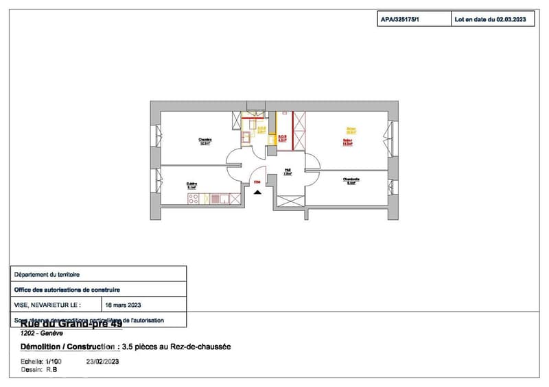 Apartment with 3.5 rooms close to the UN (1)