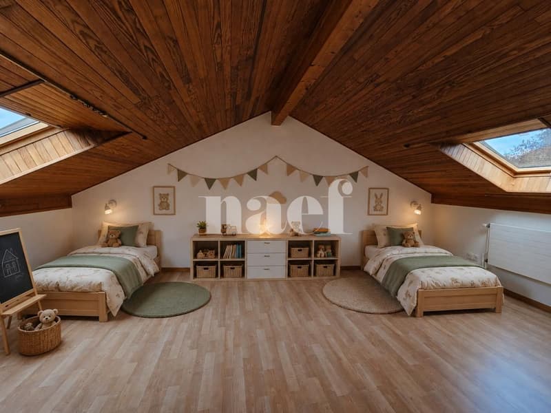 Charmante maison jumelle de 4.5 pièces à Aïre avec jardin et terrasse (5)