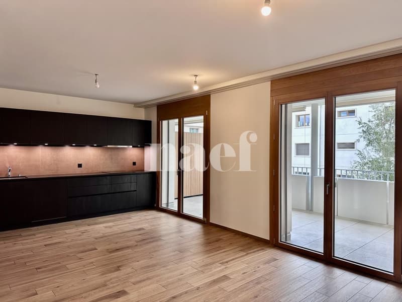 Bel appartement avec grand balcon - au coeur de Satigny (2)