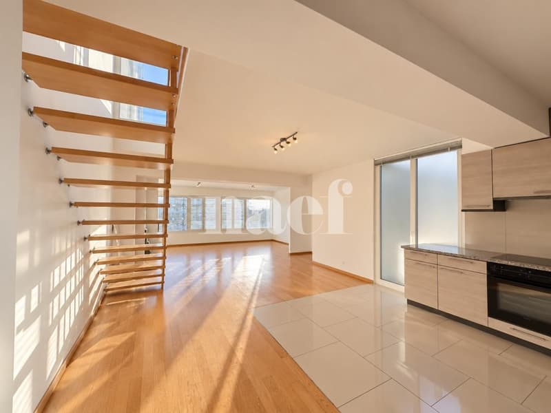 Duplex de 6 pièces avec deux terrasses Dernier étage, Versoix (3)
