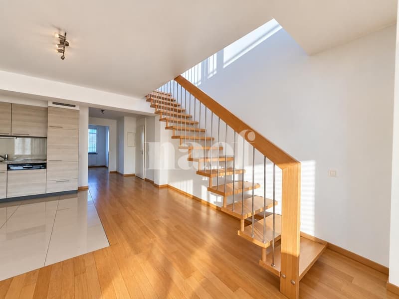 Duplex de 6 pièces avec deux terrasses Dernier étage, Versoix (9)