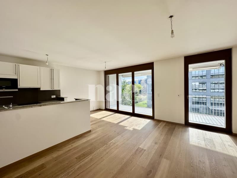 Charmant appartement traversant avec balcon de 16 m² à Meyrin-Cointrin (2)