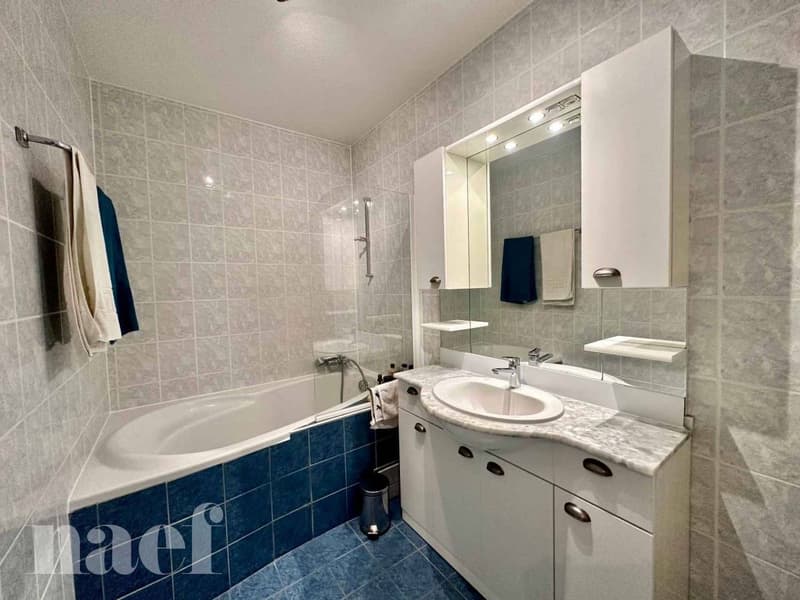 4 pièces de 95 m² avec 2 balcons à louer  Florissant / Malagnou, Genève (11)
