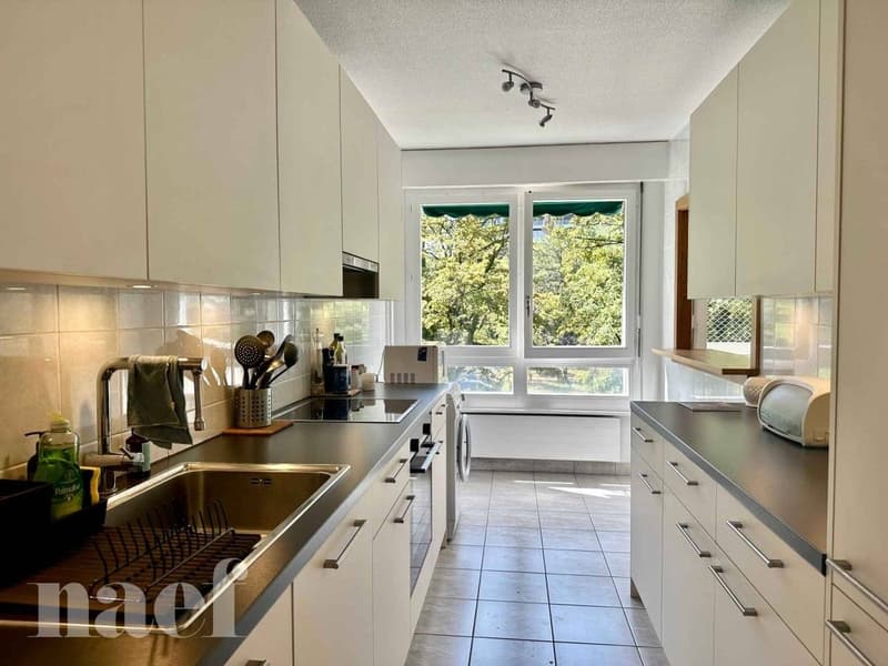 4 pièces de 95 m² avec 2 balcons à louer  Florissant / Malagnou, Genève (6)