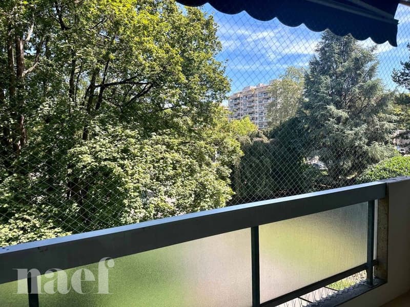 4 pièces de 95 m² avec 2 balcons à louer  Florissant / Malagnou, Genève (10)