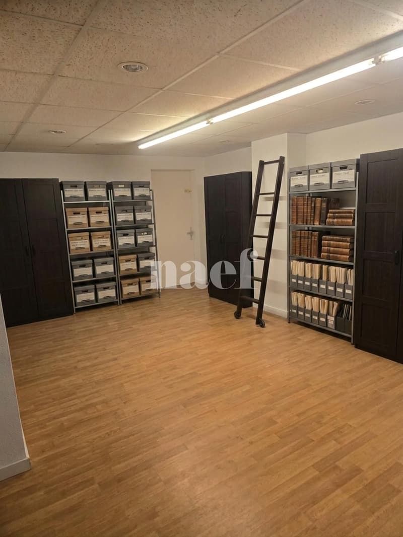 Arcade commerciale avec espace en sous-sol (5)