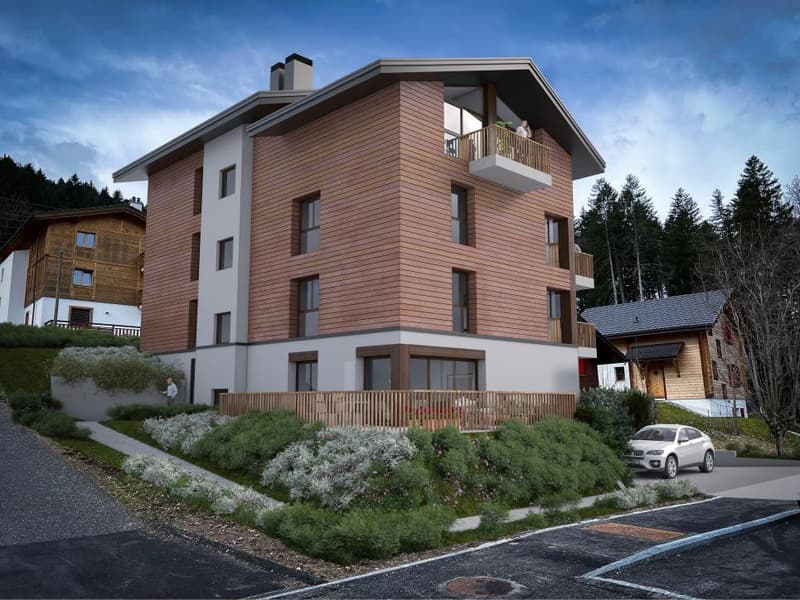 IL CANTIERE È IN CORSO  - SPLENDIDO ALLOGGIO IN AUX PACCOTS (3)