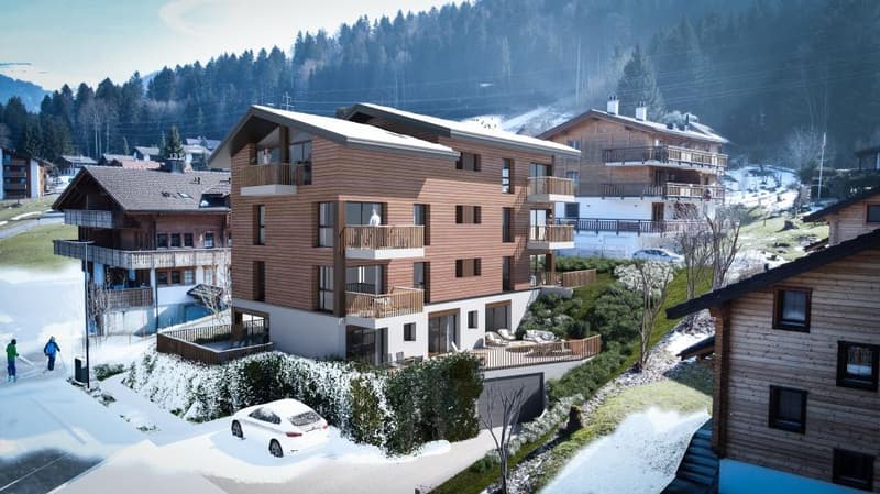 IL CANTIERE È IN CORSO  - SPLENDIDO ALLOGGIO IN AUX PACCOTS (2)
