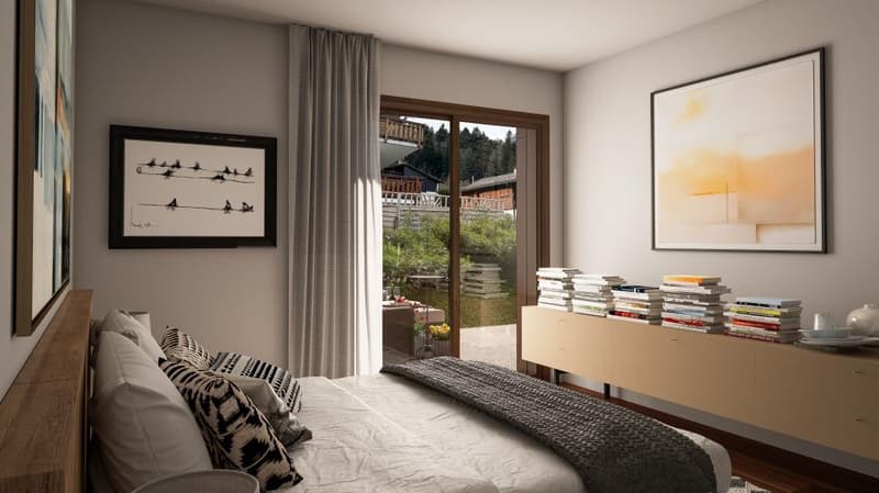 IL CANTIERE È IN CORSO  - SPLENDIDO ALLOGGIO IN AUX PACCOTS (5)