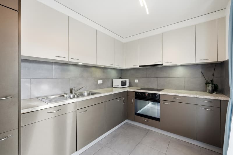 TWO STEPS FROM THE SHORE - SPACIOUS ATTIC APARTMENT WITH BALCONY AND LAKE VIEW (9)