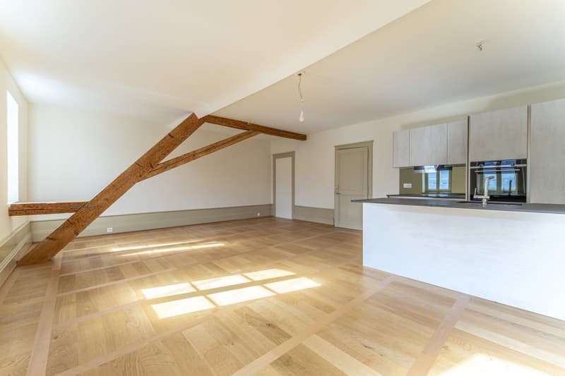 FALL IN LOVE! ATTIC JUST TWO STEPS FROM THE CENTER! (4)