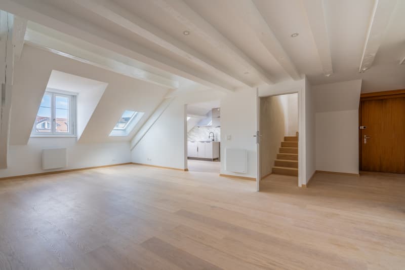 Magnificent attic in the heart of Cheseaux-sur-Lausanne (2)