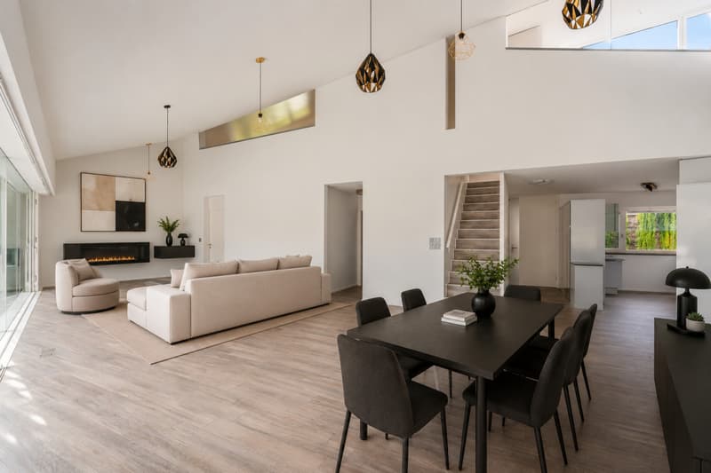 Architect's individual villa with pool in Mont-sur-Lausanne (3)