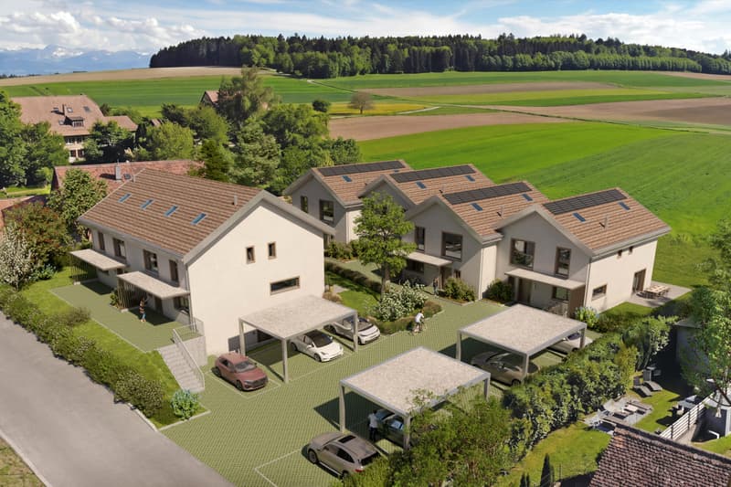 NEUES PROJEKT VON 6 FAMILIENVILLEN IN THIERRENS MIT GÄRTEN! (3)