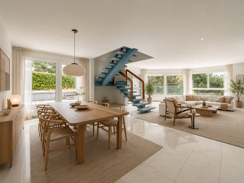 Exceptional duplex with terrace and garden in the heart of Lausanne (1)