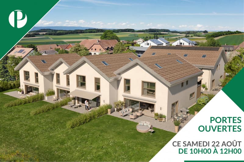 NOUVEAU PROJET DE 6 VILLAS FAMILIALES À THIERRENS AVEC JARDINS ! (1)