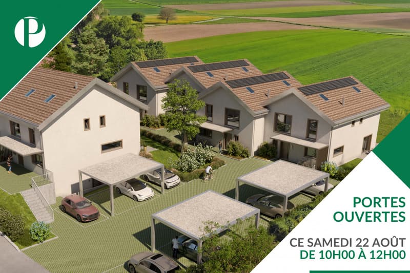 NOUVEAU PROJET DE 6 VILLAS FAMILIALES À THIERRENS AVEC JARDINS ! (1)