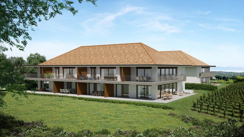 RARE APPARTEMENT NEUF À YENS (1)