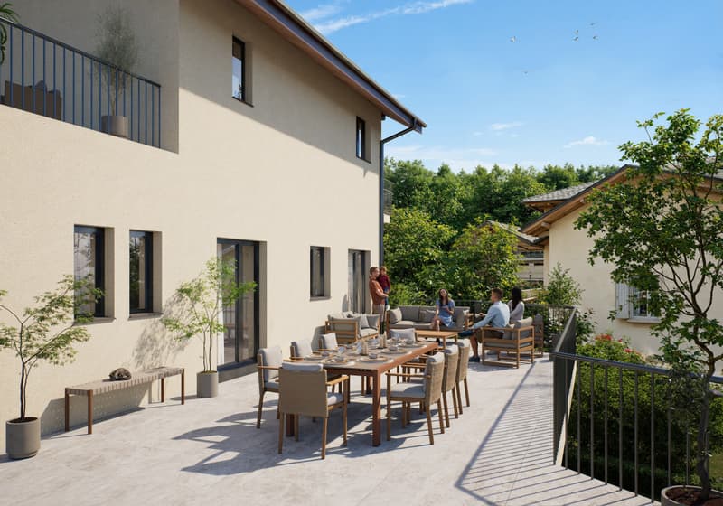 EXCLUSIVITÉ - DUPLEX DE CARACTÈRE AVEC MAGNIFIQUES TERRASSES (2)