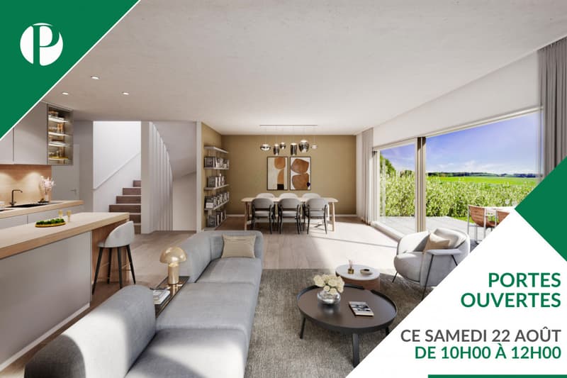 NOUVEAU PROJET DE 6 VILLAS FAMILIALES À THIERRENS AVEC JARDINS ! (1)
