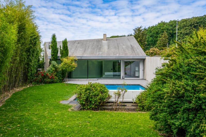 UNIQUE - Villa d'architecte individuelle avec piscine au Mont-sur-Lausanne (1)