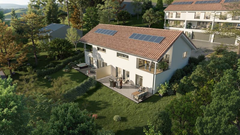 6 MAISONS NEUVES A VILLARS-BURQUIN AVEC VUE PLONGEANTE SUR LE LAC ! (10)