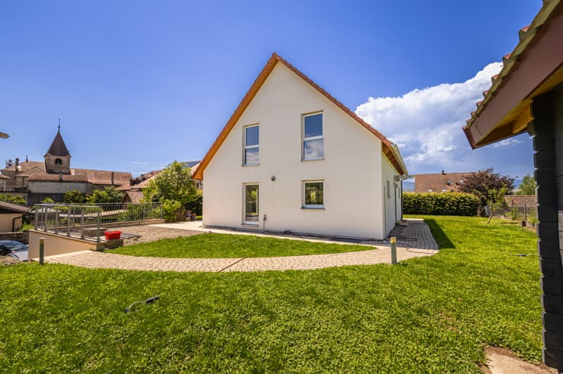 Villa individuelle Minergie 5.5 pièces à Bavois avec jardin, terrasse et garage double (13)