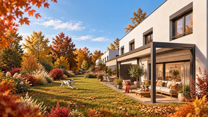 REZ-DE-JARDIN DANS UN NOUVEAU QUARTIER PROCHE DE TOUT ! (4)