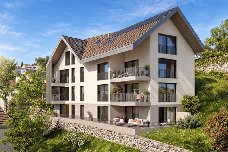Chexbres - grand 3,5 pièces neuf au coeur du village (5)