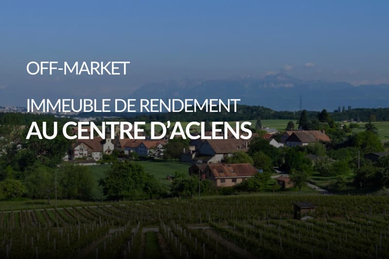 Immeuble de rendement de 3 appartements à vendre à Aclens (1)