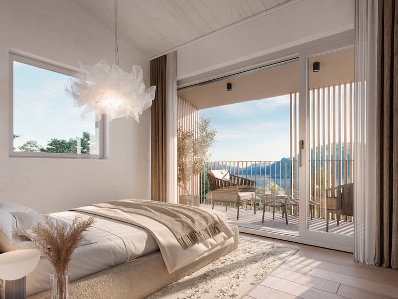 Projet neuf : villas contiguës avec vue panoramique (1)