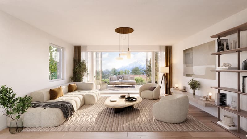 Projet neuf : villas contiguës avec vue panoramique (3)