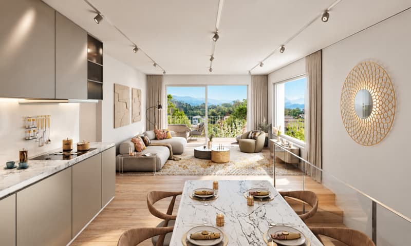 TOUR-DE-PEILZ | 107 m² au 1er étage avec terrasse & jardin (4)