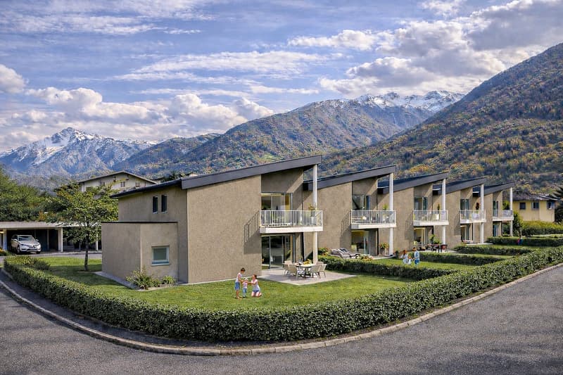 3.5 rooms with independent entrance – private garden or bright attic (1)