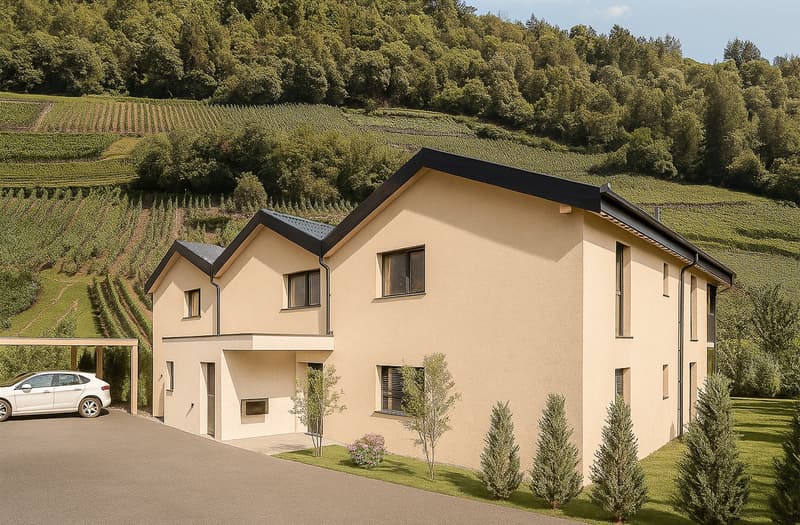 2.5 pièces avec terrasse et jardin privatif – orientation plein sud (Vuisse, Savièse) (2)