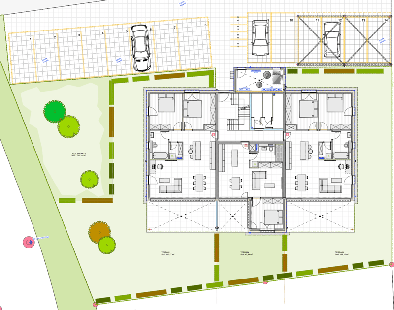 2.5 pièces avec terrasse et jardin privatif orientation plein sud (Vuisse, Savièse) (4)