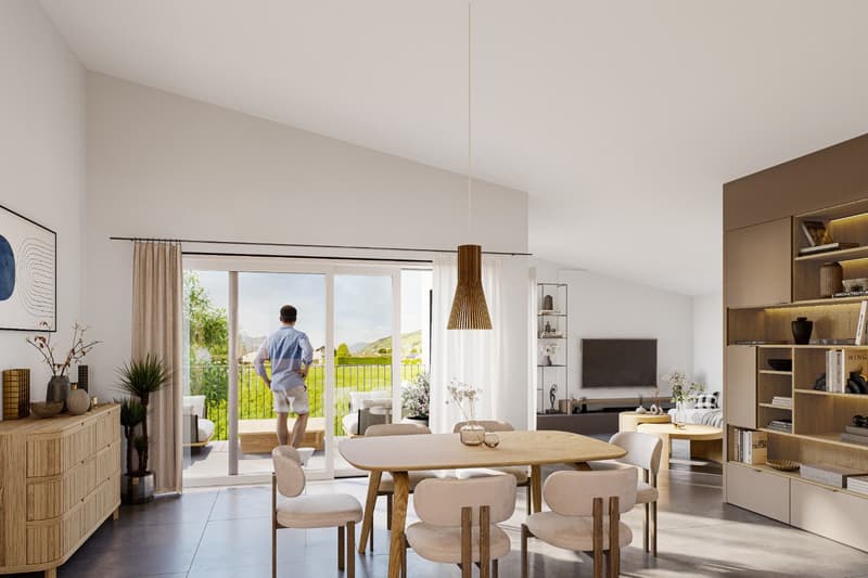 L’esprit d’une villa, le confort du neuf – 3.5 pièces avec entrée indépendante (3)