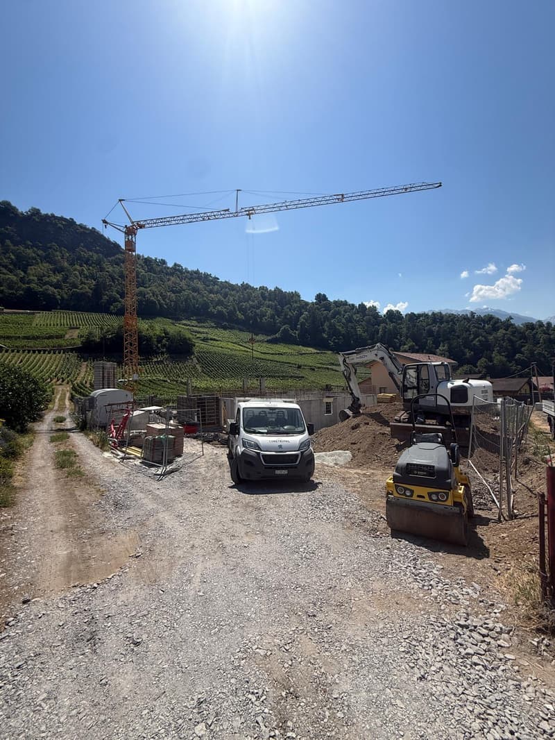 2.5 pièces avec terrasse et jardin privatif – orientation plein sud (Vuisse, Savièse) (5)
