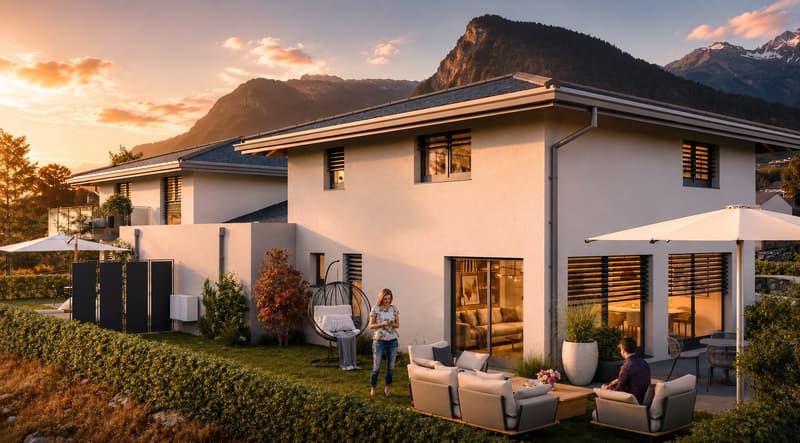 Villa individuelle 4,5 pièces avec jardin – Chantier en cours (2)